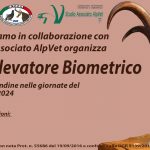 Corso per Rilevatore Biometrico – Endine (BG) – 12/14 Luglio 2024